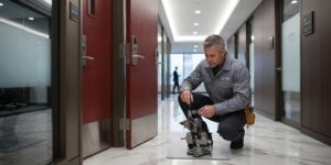 serwis zamków w biurowcach Wola