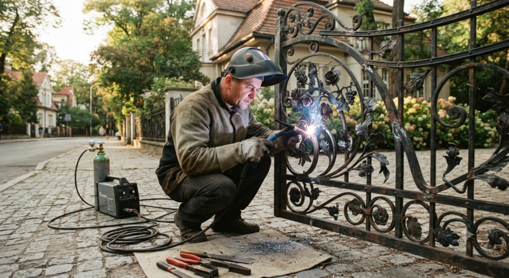 renowacja metalowa Saska Kępa