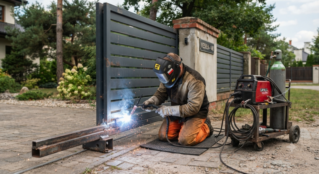 naprawa bram i balustrad Wesoła