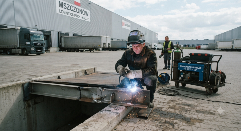 spawanie w parkach logistycznych Mszczonów