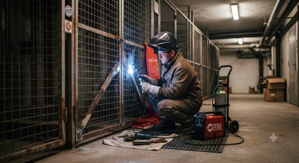 mobilny spawacz Gocław