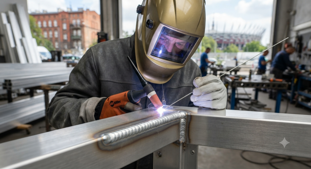 spawanie aluminium z dojazdem Praga-Południe